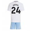 Aston Villa Amadou Onana #24 Auswärtstrikot 2024-25 Kurzarm (+ kurze hosen)
